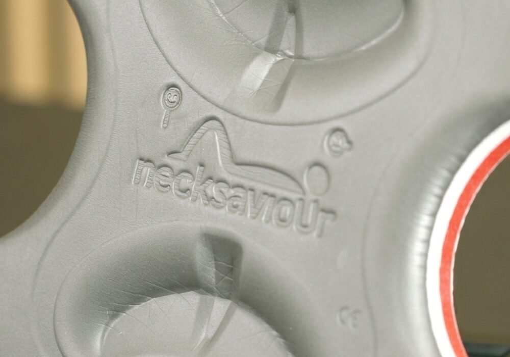 Debossed foam