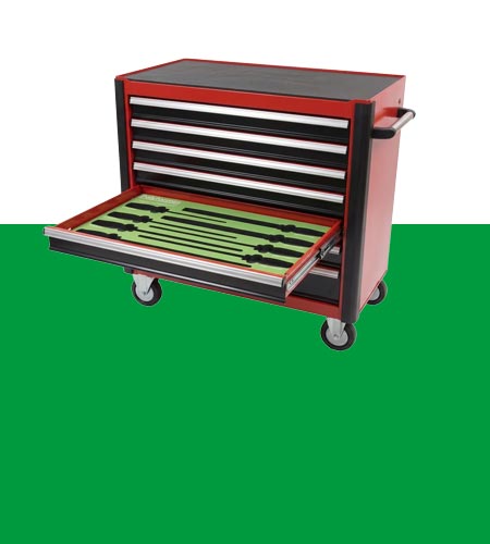 Tool chest foam
