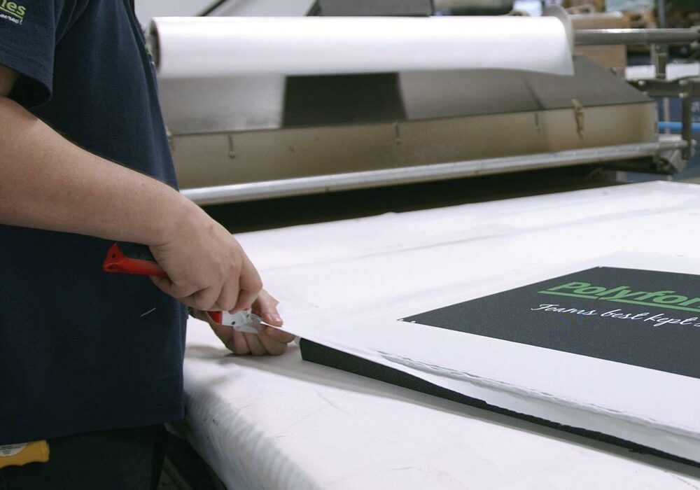 Printed foam Printed foam